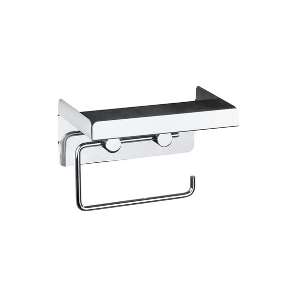 Samodržící držák na toaletní papír s odkládací plochou Wenko-image-2