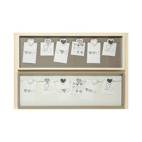 Sada nástěnek Boltze Hearts W, 2 ks