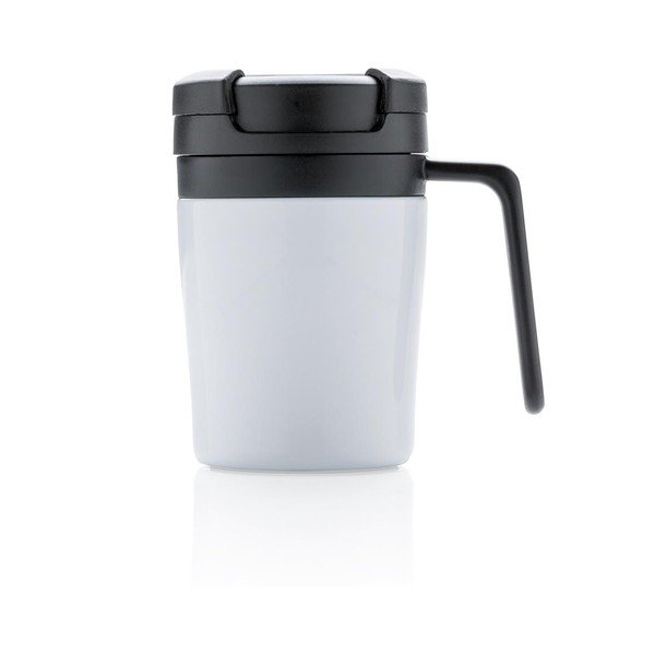 Bílý termohrnek s ouškem XD Design Coffee to Go, 160 ml-image-2