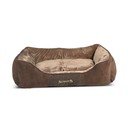 Hnědý plyšový pelíšek pro psa 70x90 cm Scruffs Chester XL – Plaček Pet Products