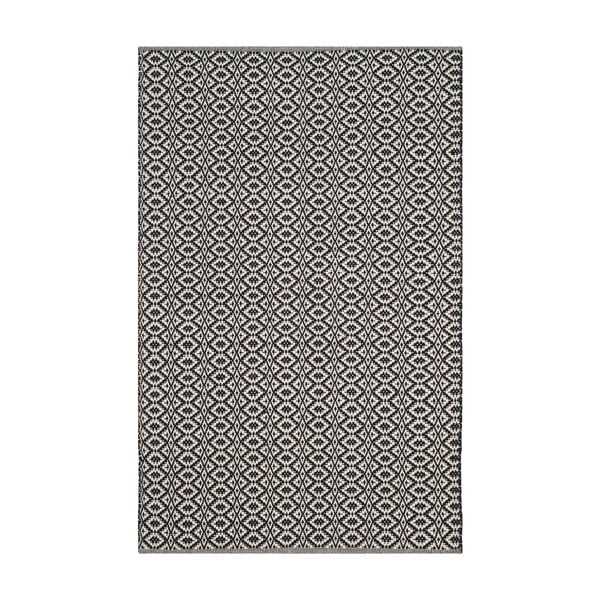Bavlněný koberec Safavieh Mirabella, 121x182 cm, černý
