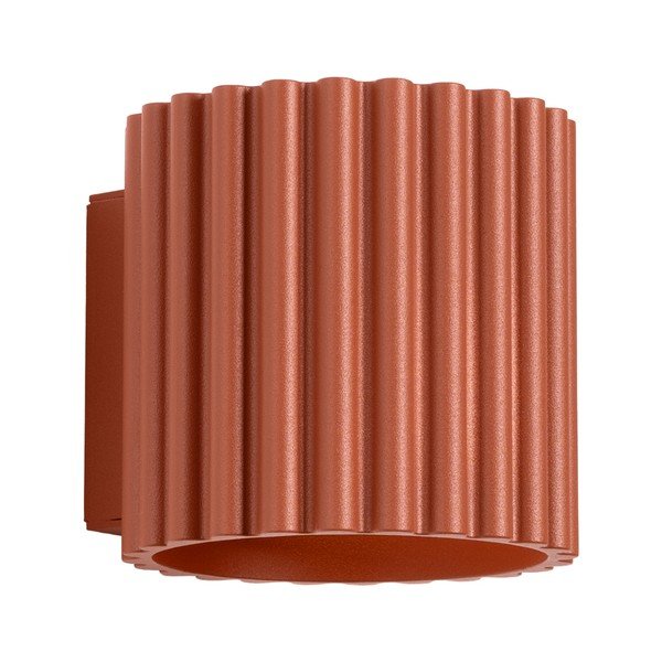 Oranžové nástěnné svítidlo ø 10 cm Zora – Sollux