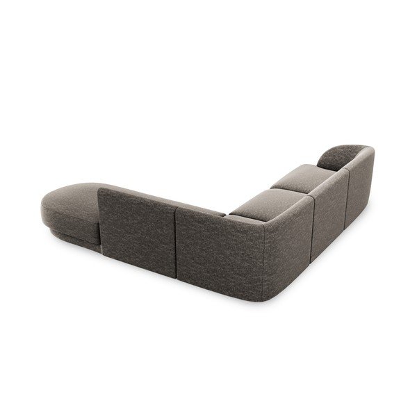 Šedá rohová pohovka (pravý roh) Miley – Micadoni Home-image-4