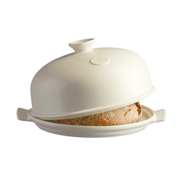 Kulatá forma na chléb v barvě slonové kosti Emile Henry, ⌀ 34 cm