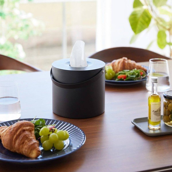 Kovový box na kapesníky Tower – YAMAZAKI-image-3