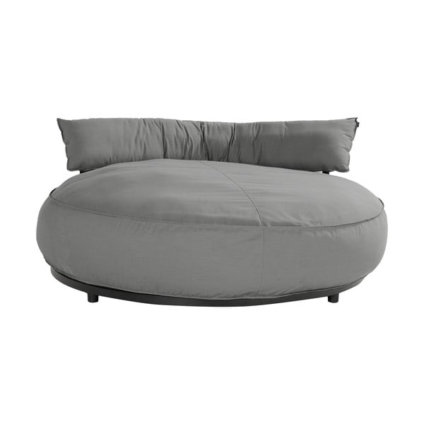 Šedá polstrovaná zahradní postel Emma – Hartman-image-2