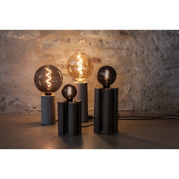 Šedá stolní lampa (výška 28 cm) Legna – Markslöjd-image-3