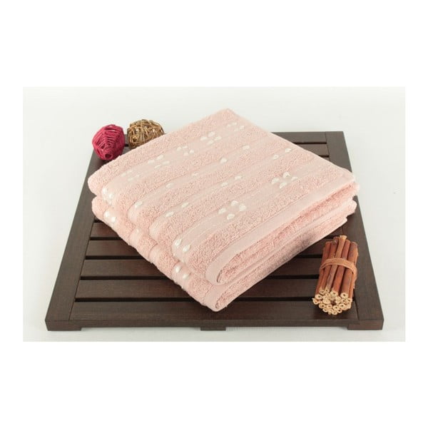 Set 2 ručníků Patlac Powder, 50x90 cm