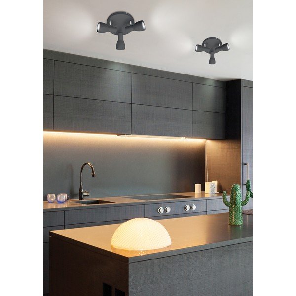 Matně černé bodové svítidlo Picardo – Candellux Lighting-image-1