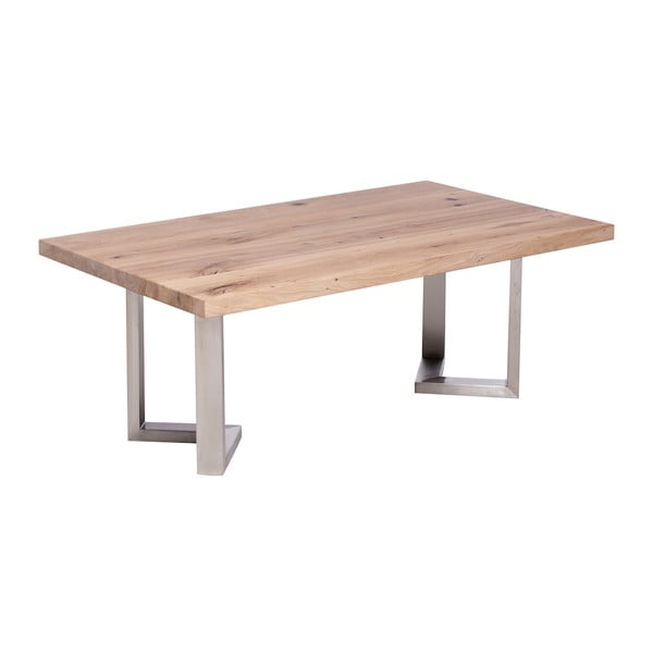 Konferenční stolek z dubového dřeva Fornestast Fargo Calipso, délka 140 cm