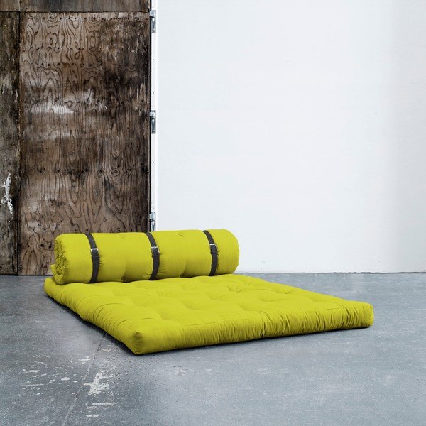 Variabilní pohovka s koženými pásky Karup Buckle Up Pistacie-image-1