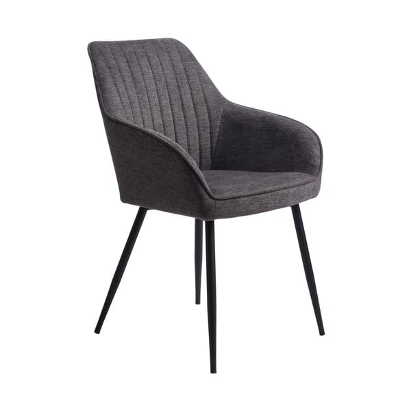Tmavě šedá jídelní židle Nolan – Unique Furniture