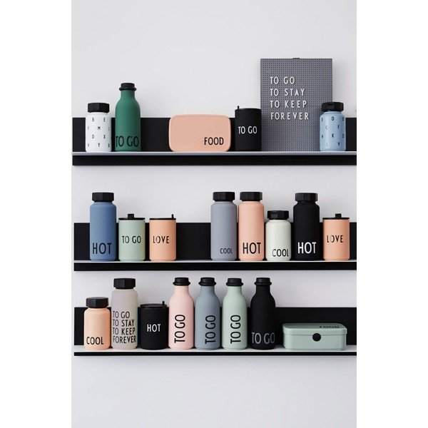 Zelená láhev na vodu Design Letters To Go, 500 ml-image-1