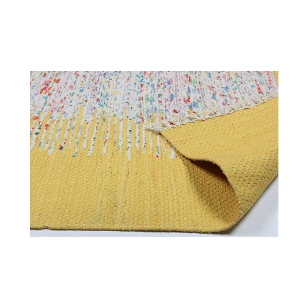 Žlutý koberec Eco Rugs Yolk, 80 x 150 cm-image-2