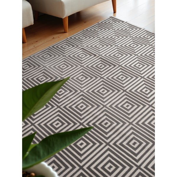 Šedý koberec 160x235 cm Perles Tourmaline – Elle Decoration-image-3