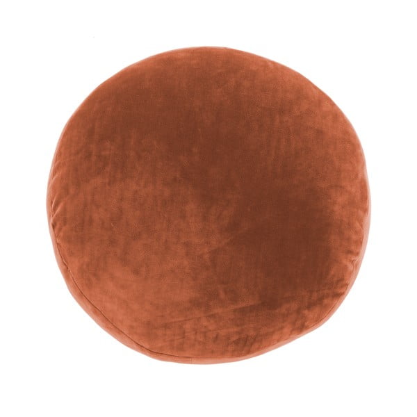 Oranžový dekorativní polštář z mikrovlákna Tiseco Home Studio Marshmallow, ø 40 cm
