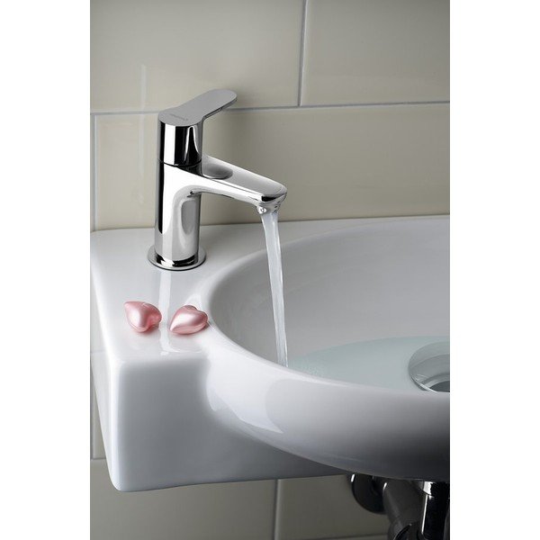 Umyvadlový ventil v leskle stříbrné barvě Small – Sapho-image-1