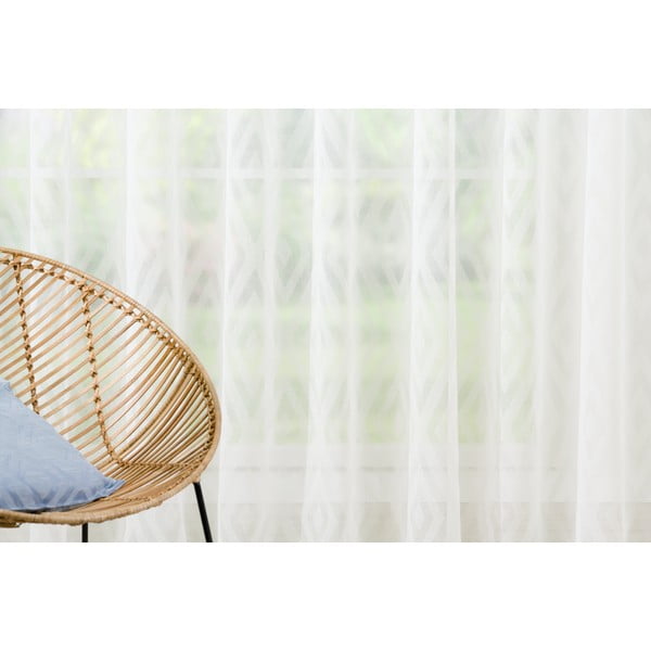 Krémová záclona 400x260 cm Estrella – Mendola Fabrics