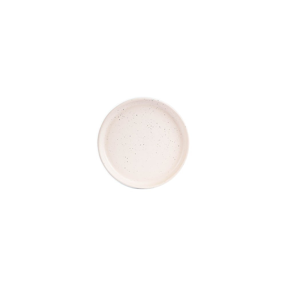 Světle růžový kameninový dezertní talíř ÅOOMI Dust, ø 17 cm