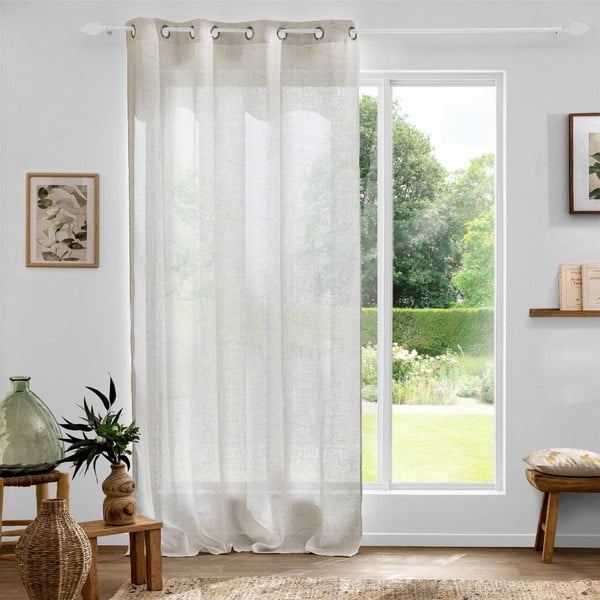 Béžová záclona 140x280 cm Marius – douceur d'intérieur-image-4