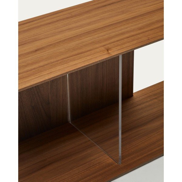Hnědý modulární policový systém v dekoru ořechu 4 ks 168x76 cm Litto – Kave Home-image-1