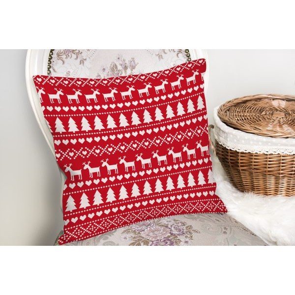 Povlak na polštář s vánočním motivem 43x43 cm Merry Christmas – Mila Home-image-1