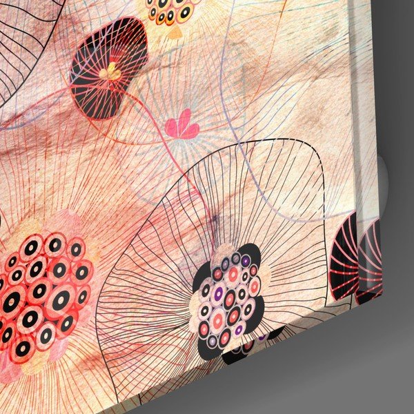 Skleněný obraz Insigne Alternative Flowers, 40 x 40 cm-image-2