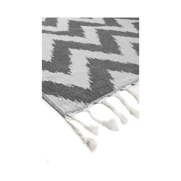 Černá hammam osuška Kate Louise Laila, 165 x 100 cm-image-2