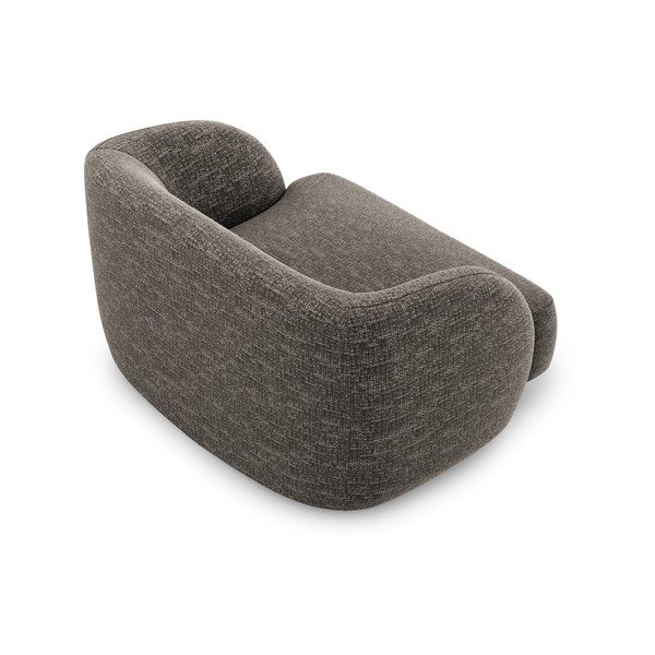 Šedé křeslo Miley – Micadoni Home-image-4