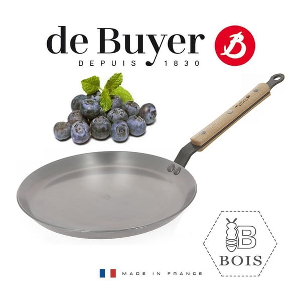 Ocelová pánev na palačinky de Buyer Mineral, ø 24 cm-image-3