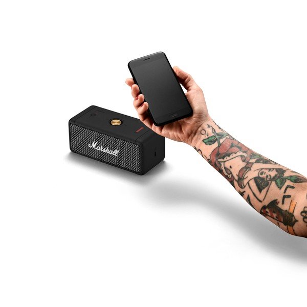 Černý přenosný Bluetooth reproduktor Marshall Emberton-image-4