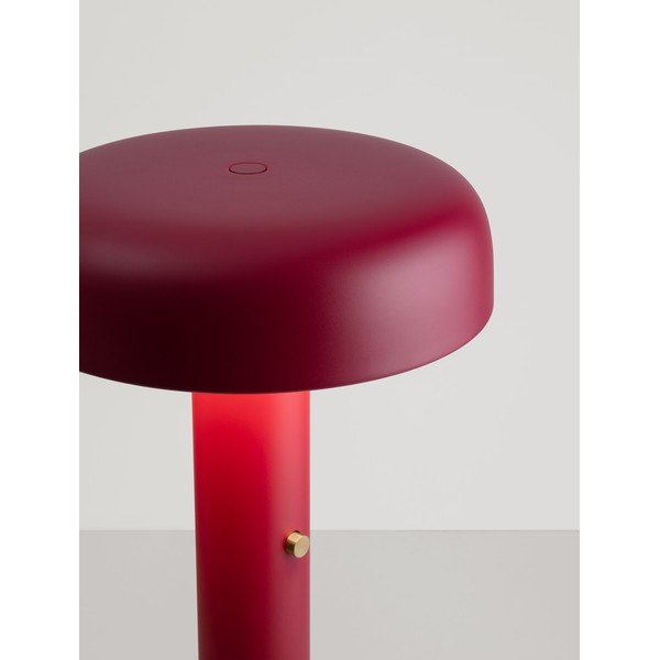 Vínová kovová LED stmívatelná stojací lampa (výška 142 cm) Noelia – Nova Luce-image-4
