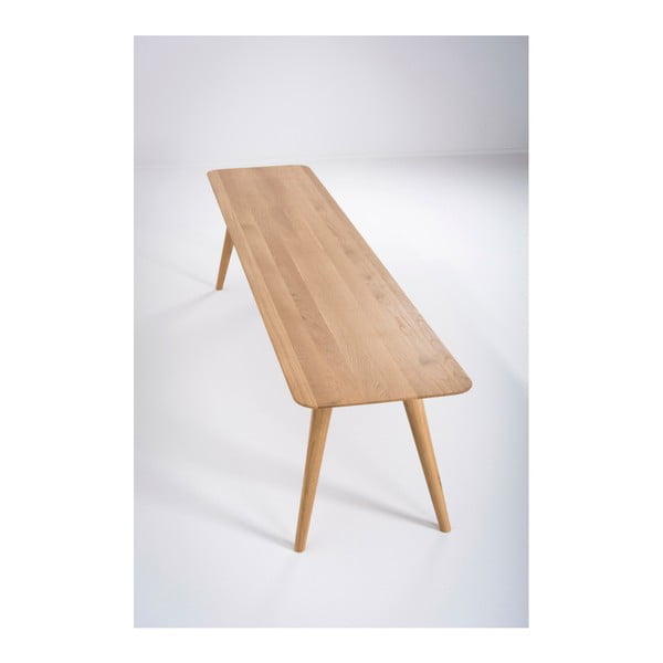 Lavice z masivního dubového dřeva Gazzda Stafa, délka 140 cm-image-4