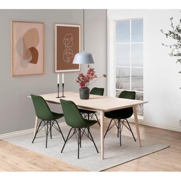 Tmavě zelená jídelní židle Actona Eris-image-1