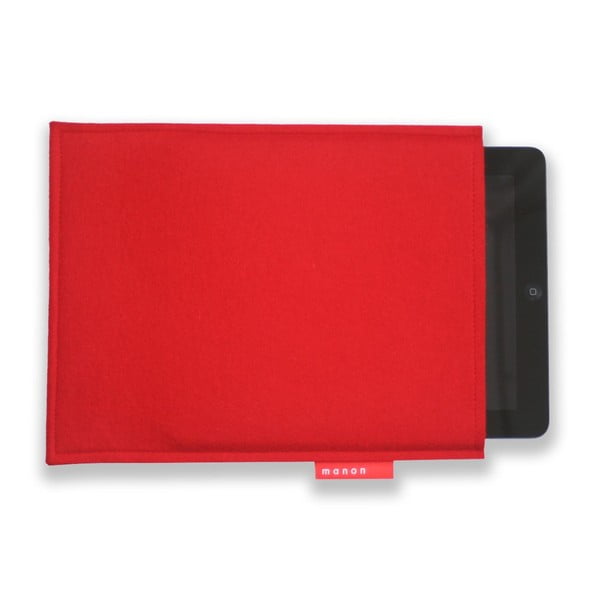 Plstěný obal na iPad Basic 2/3/4, red