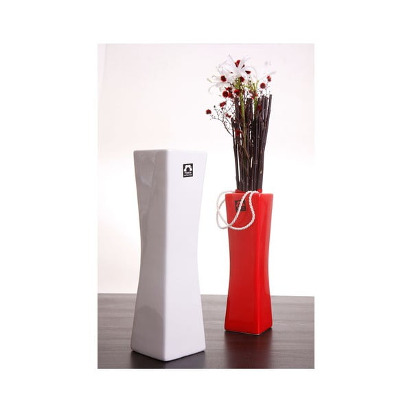 Váza Gardo 32 cm, červená