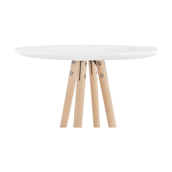 Bílý barový stůl Kokoon Deboo, výška 110 cm-image-3