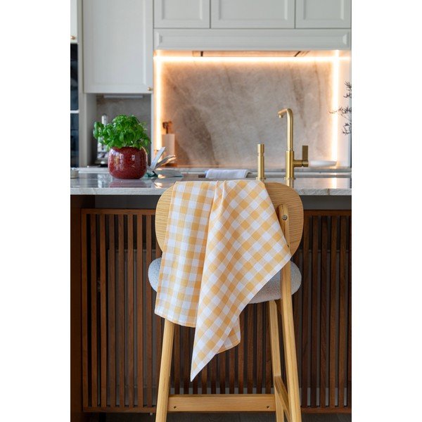 Bavlněné utěrky v sadě 2 ks 50x70 cm Gingham – Tiseco Home Studio-image-2