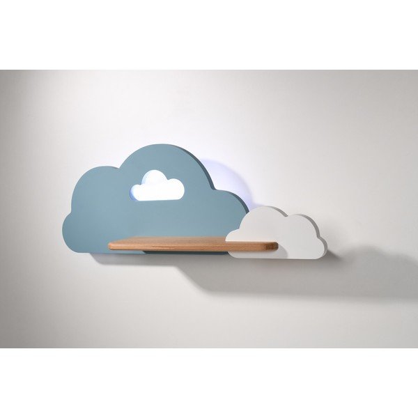 Bílo-modré dětské svítidlo Cloud – Candellux Lighting-image-1