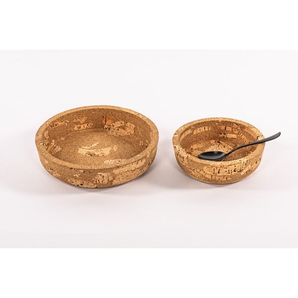 Korková miska v přírodní barvě 112,5 ml Querco – ZicZac-image-2