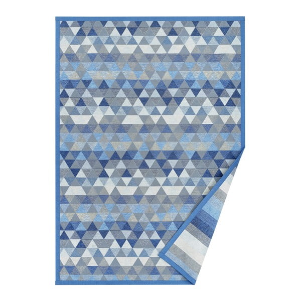 Modrý oboustranný koberec Narma Luke Blue, 70 x 140 cm