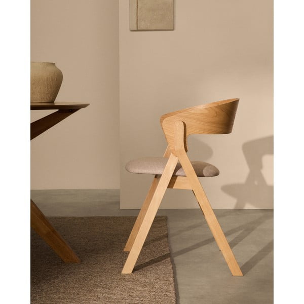 Jídelní židle v přírodní barvě Godia – Kave Home-image-1