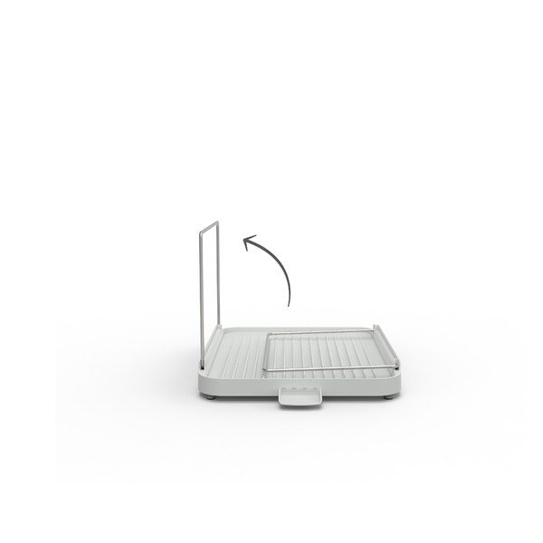 Šedý dvoupatrový odkapávač Duo – Joseph Joseph-image-1