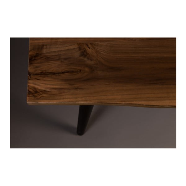 Lavice s černými ocelovými nohami Dutchbone Alagon, délka 160 cm-image-3