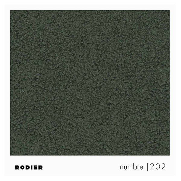 Zelená podnožka z textilie bouclé Monce – Rodier-image-3