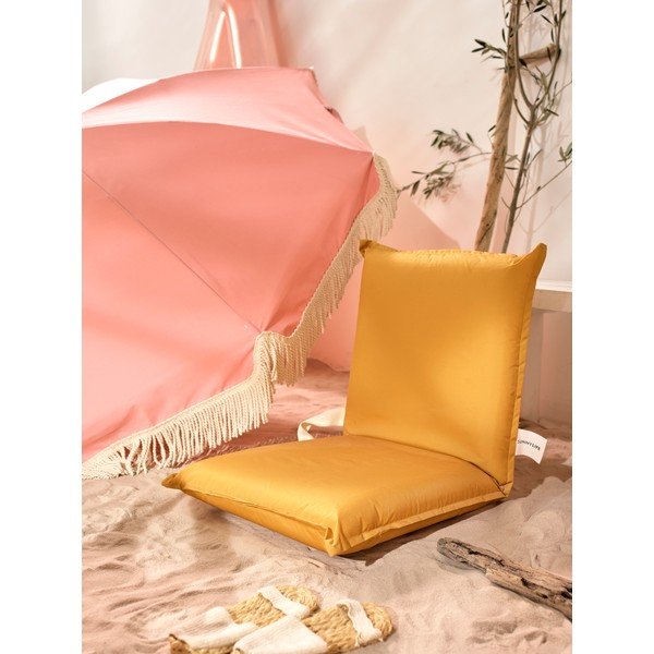 Oranžový zahradní podsedák Sunnylife Mustard-image-1