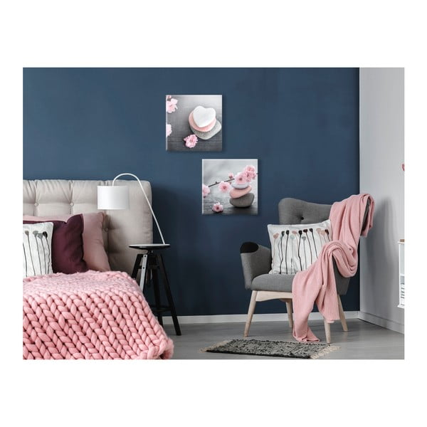 Obraz Styler Glasspik Spa & Zen Heart Stone, 30 x 30 cm-image-2