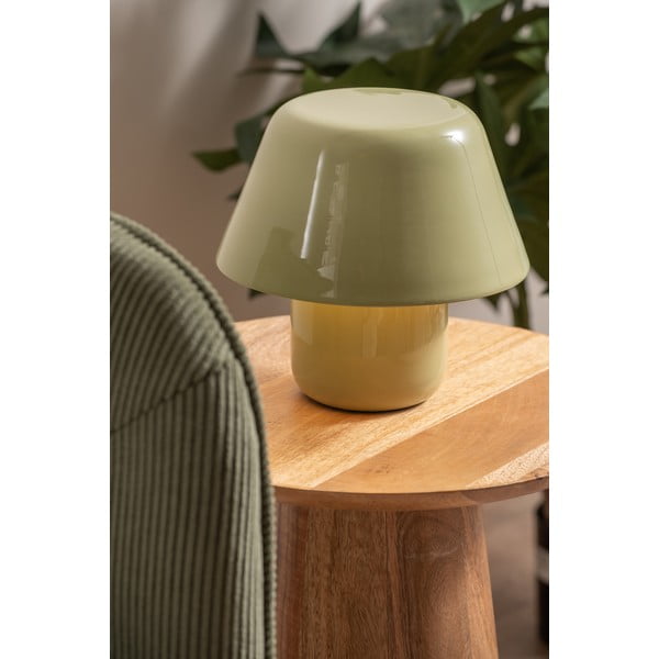 Zelená stolní lampa (výška 19 cm) Afan  – Leitmotiv-image-1