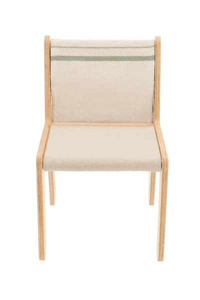 Dětská židle v béžovo-přírodní barvě Vintage Blue – Lorena Canals-image-3