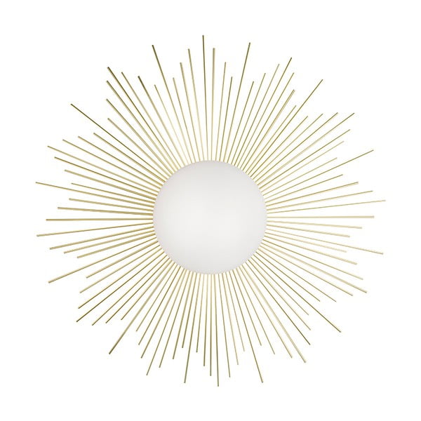 Nástěnné svítidlo v barvě mosazi Globen Lighting Soleil